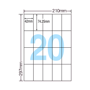 CL22FH xV[ ^bNV[ A4 20 1ЃTCY42.0mm×74.25mm ]Ȃ x \x ꂢɔ ʏ\Ĕ CNWFbgv^E[U[v^K }