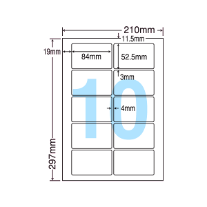 CL35FH xV[ ^bNV[ A4 10 1ЃTCY84mm×52.5mm ㉺E] x ރxꂢɔ iiNGCg ʏ\Ĕx CNWFbgv^
