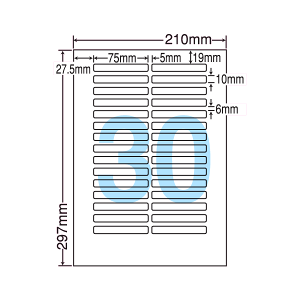 CL55FH xV[ ^bNV[ A4 30 1ЃTCY75mm×10mm ㉺E] x V[ ꂢɔ ʏ\Ĕ CNWFbgv^E[U[v^K