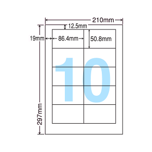 LDW10MF ���x���V�[�� �^�b�N�V�[�� A4�� 10�� 1�ЃT�C�Y86.4mm×50.8mm �㉺���E�]������ �������x�� �����V�[�� �\�����x�� �i�i���[�h �Ĕ������x�� �C���N�W�F�b�g�v�����^�E���[�U�[�v�����^