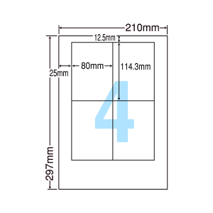LDW4i xV[ ^bNV[ A4 4 1ЃTCY80.0mm×114.3mm ㉺E] ׎Dx Ix \x ii[h ʎx CNWFbgv^E[U[v^K 
