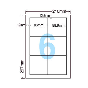 LDW6GB xV[ ^bNV[ A4 6 1ЃTCY86.0mm×88.9mm ㉺E] ׎Dx Ix \x ii[h ʎx CNWFbgv^E[U[v^K 