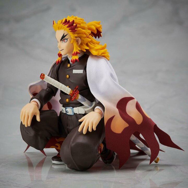 figma 鬼滅の刃 煉獄杏寿郎 ノンスケール プラスチック製 塗装済み可動フィギュア おおきにです