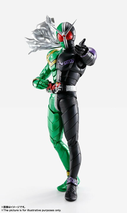 楽天市場】S.H.Figuarts（真骨彫製法） 仮面ライダーW サイクロン 