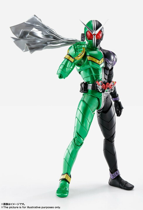 楽天市場】S.H.Figuarts（真骨彫製法） 仮面ライダーW サイクロン 