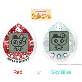 たまごっち ハロー キティ レッド スカイブルー Hello Kitty Tamagotchi Red SkyBlue サンリオキャラクターズ コラボ サンリオたまごっち 女の子 キャラクター ホビー おもちゃ オモチャ 2024年8月発売 【予約商品】