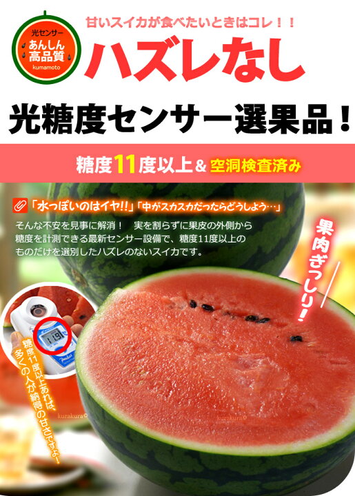 楽天市場】熊本すいか 夢大地 鹿本のスイカ (2L×1玉) 熊本産 秀品 熊本 