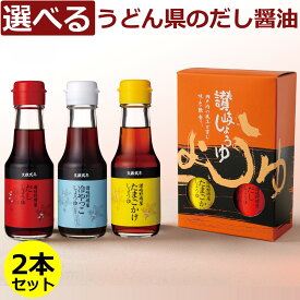 選べる2品 讃岐野堺屋 だし醤油 100ml瓶入り 2本セット (だししょうゆ / 冷やっこしょうゆ / たまごかけしょうゆ ) 化粧箱入り 出汁醤油 調味料 かつお 鰹 だし 出汁 ダシ 出し 国産 お土産 おみやげ プチギフト おいしい 美味しい 和食 四国 香川県 堺屋醤油