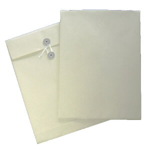 【名入れ印刷 50部から】 イムラ封筒 角2 封筒 A4 ハトメ紐付き マチ付き カラー 全7色 【1部385円から 部数が増えると割安】 ボックス 保存袋 120g/m2 BK2 名入れ 社名 茶