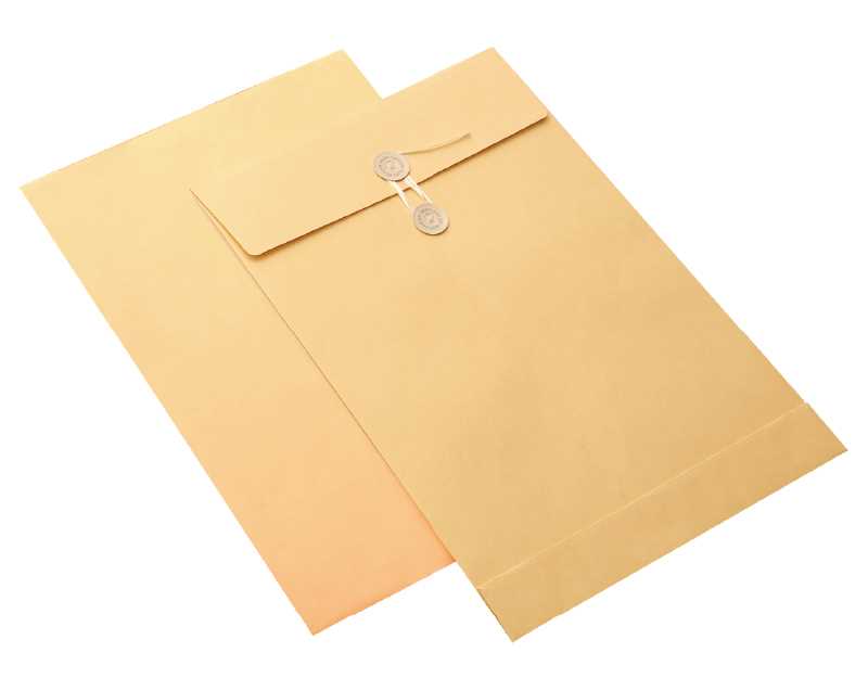 イムラ封筒 封筒 角2 A4 クラフト ハトメ紐付き マチ付き 120g/m2 20枚 BK2-102 | オーケーマート