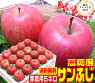 ★グルメ大賞7度受賞 高糖度サンふじ家庭用 5キロ常温便送料無料【ご注文順に順次発送中！】産地直送当店…