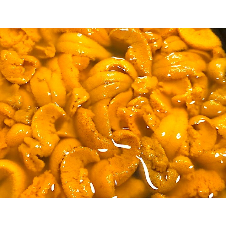 楽天市場】とれたての美味しさそのまま「塩水パックうに」(100g入）上 