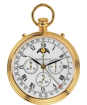 楽天市場】楽天市場 AERO 懐中時計 星 月 陽の時計 針6本の時計 機械式