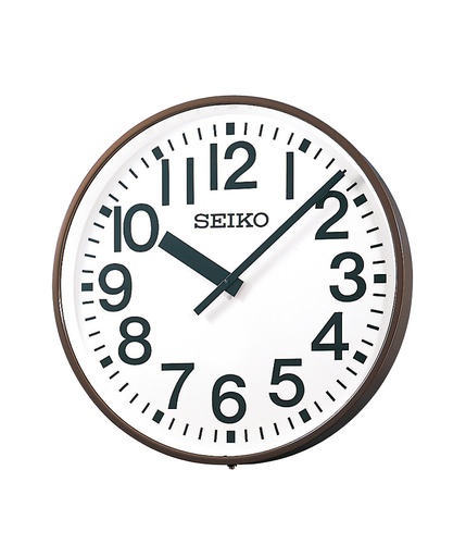 SEIKO 屋内 定価 屋外兼用子時計 壁掛け型 視認性に優れた大型の子時計 別売りの親時計が必要です 送料無料この時計単独では動きません 感謝価格 体育館や講堂 ホールなどに最適です