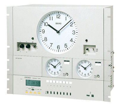 セイコー 年間プログラムタイマー付水晶親時計 2回路 子時計駆動（約60台）パネル型