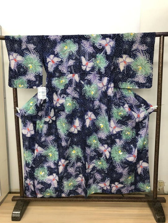 楽天市場】総絞りゆかた 仕立て上がり N o.4 伝統工芸品、有松鳴海絞 