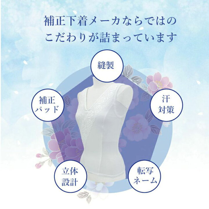 楽天市場】和装 補整ブラジャー しとや華・クールタイプ 美しいキモノ 