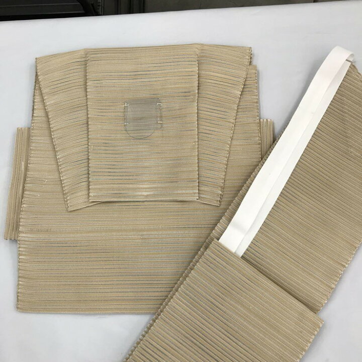 楽天市場】夏用正絹・絽綴れ名古屋帯を二部式軽装帯に仕立てしました 