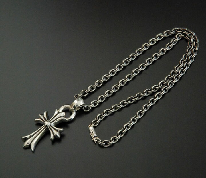 楽天市場 クロムハーツ Chrome Hearts Ch クロス ペンダント Withベイル ペーパーチェーンネックレスインチ Smtb Td Yokohama Ydkg Td オーパーツ