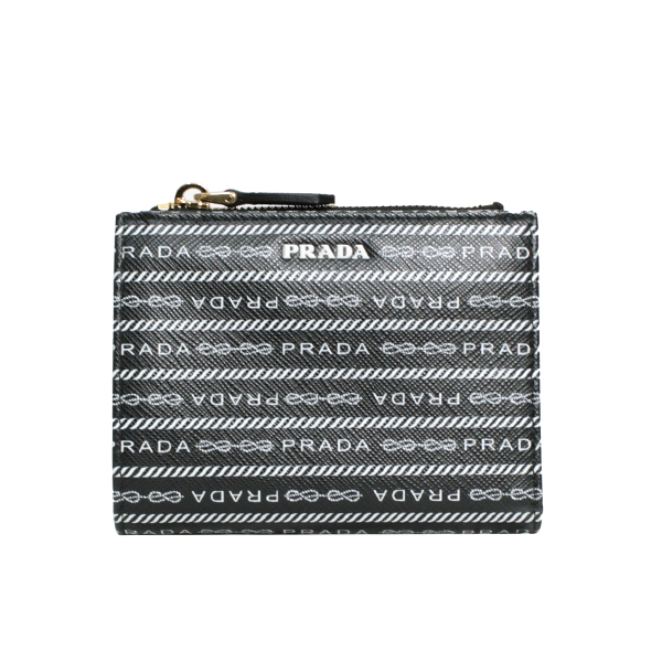 楽天市場】PRADA プラダ 財布 二つ折りコンパクト財布 サフィアーノ