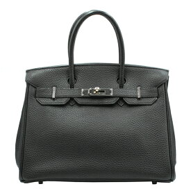 HERMES エルメス ハンドバッグ バーキン30 トゴ バーキン ブラック シルバー金具 □H刻印(2004年製造)【送料無料】【中古】【D4127】