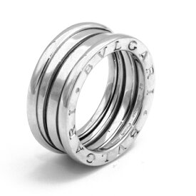 ブルガリ BVLGARIB.ZERO1(ビーゼロワン)リング #52 K18WG 52号（日本サイズ=約12号） 【送料無料】【中古】【レディース】【アクセサリー】【D5114】