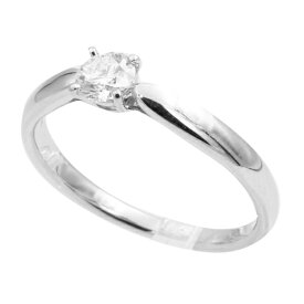 ティファニー TIFFANY&CO.ダイヤモンドリング #11 PT950 11号 【送料無料】【中古】【レディース】【アクセサリー】【D5615】