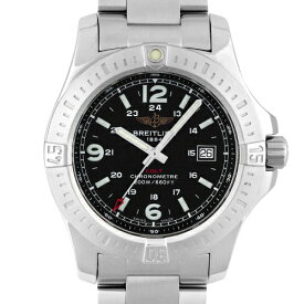 ブライトリング BREITLINGコルトA1738811/BD45 SS44mm ブラック文字盤 【送料無料】【中古】【メンズ】【腕時計】【70052】