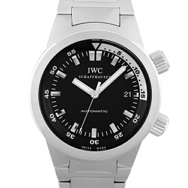 IWC インターナショナルウォッチカンパニーアクアタイマーIW354805 SS42mm ブラック文字盤 【送料無料】【中古】【メンズ】【腕時計】【73794】