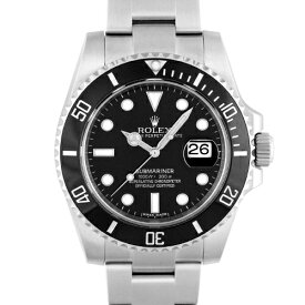 ロレックス ROLEX サブマリーナ 116610LN SS 40mm ブラック文字盤 【送料無料】【中古】【メンズ】【腕時計】