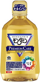 【送料無料・一部地域を除く】【まとめ買い3本】アース製薬　モンダミン プレミアムケア マウスウォッシュ　1080ml