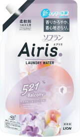 ライオン　ソフラン エアリス バルコニー (ネクタリン＆フリージアの香り) 詰替え 850ml