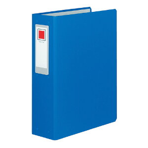 コクヨ フ-L660NB チューブファイルロングボディ A4縦60mmとじ 2穴青