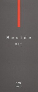 【送料無料・一部地域を除く】【まとめ買い6箱】不二 Besideコンドーム ホット(12個入)