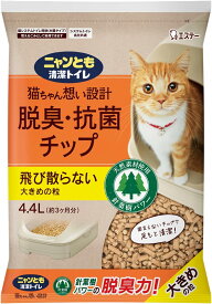 エステー　ニャンとも清潔トイレ 脱臭・抗菌チップ 大容量 大きめの粒 4.4L