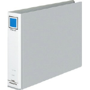 【送料無料・一部地域除く】【まとめ買い4冊】コクヨ フ-445C リングファイル A4ヨコ【シルバー】330枚収納