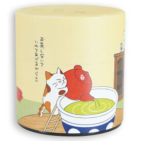 和紙缶S　みたらしちゃん　お茶しない