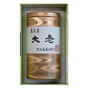 お年賀 お歳暮 お中元 2025 ギフト お茶 濃煎茶 大老 160g缶