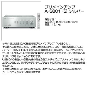 �v�����C���A���v A-S801 (S) �V���o�[