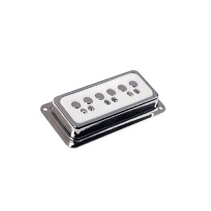 DeArmond Dynasonic Pickup Nickel/White NECK