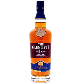 グレンリヴェット 18年 700ml 正規 ウイスキー 酒 ギフト プレゼント 贈り物 高級 おすすめ 人気 家飲み スコッチ