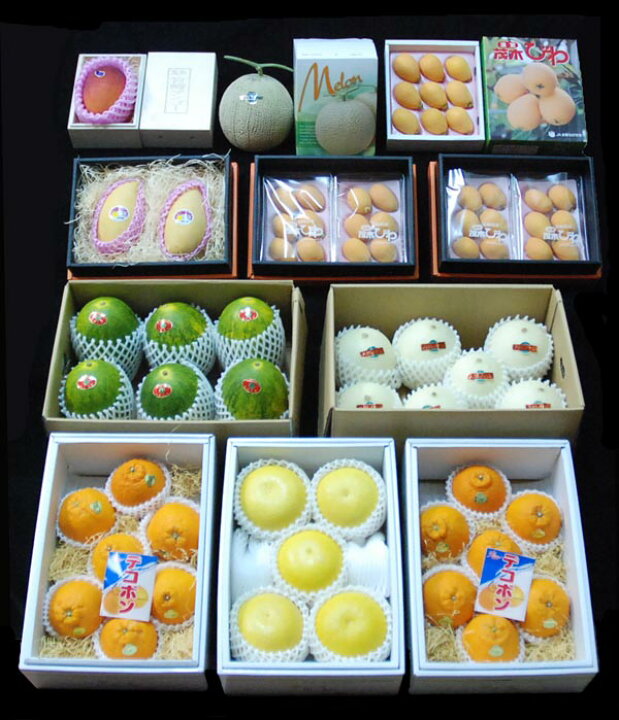 楽天市場 旬の果物 景品用果物 10万円分 品数指定可能 12 17品程度 フルーツ 果物 九州産を中心に 送料無料 Rcp 大津留青果