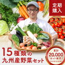 ＜定期購入＞＜セット＞　おまかせ　九州野菜セット　15品 旬の野菜詰め合せ・おまかせ詰め合わせセット！　人気のセ…