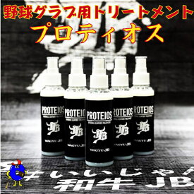 【お買い物マラソン限定！全品P5倍！】和牛JB プロティオス グラブ用 トリートメント 野球 野球用品 JB ジェービー ボールパークドットコム グローブ 手入れ メンテナンス 汚れ落とし 艶出し つや 保湿 保革 グラブオイル オオウエスポーツ