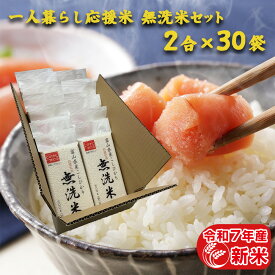 令和7年産 新米 ひとりくらし応援米 無洗米セット(2合×15袋) 白米 精米 富山県産 2合 富山こしひかり 無洗米 300g 個包装 真空包装 単身 ギフト 年寄り 一人暮らし 国産 お米 贈り物 卒業祝い 入学内祝い 引っ越し 挨拶 お祝い返し 仕送り ご飯 プレゼント 名入れ のし対応