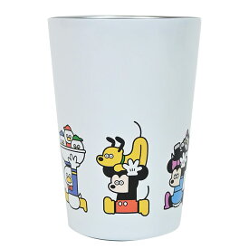 【マラソンSALE 50%OFF】松本セイジ×ディズニー コラボ タンブラー ディズニー ミッキー ステンレスタンブラー 保温 保冷 ホット アイス スリーブ カップスリーブ おしゃれ インテリア キャラ キャラクター ボックス付き ギフト 460ml SEIJI MATSUMOTO Disney