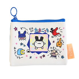 持ち歩きに便利 ミニポーチ たまごっち ポーチ ミニ 小さい 小さめ ミニ 小物入れ カードケース カード入れ かわいい 女の子 男の子 レトロ 懐かしい ファスナー たまごっち グッズ 贈り物 子供 キッズ レディース フラット マチ無し ファスナー