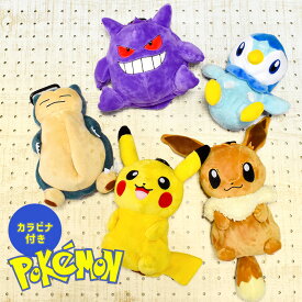 ぬいぐるみポーチ ポーチ ポケットモンスター POCKET MONSTERS キャラクター イーブイ ゲンガー ピカチュウ ポッチマ カビゴン ぬいぐるみ もこもこ ふわふわ チャーム ポケモン 入学祝 卒業祝い 卒園 入園 男の子 女の子