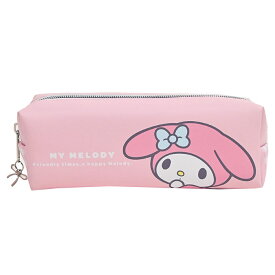 ペンケース 筆箱 サンリオ チャーム付き ボックス ペンポーチ ふでばこ 文房具入れ 文房具 文具 小物ポーチ スレーショナリー キャラクター グッズ みにまる キティ マイメロディ クロミ シナモロール ポチャッコ ポムポムプリン 可愛い 小学生