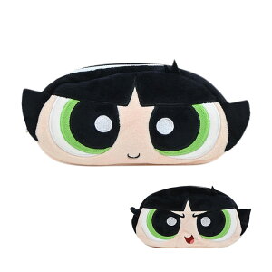 ひっくり返せる ポーチ パワーパフガールズ ひっくるん ペンポーチ 筆箱 ふわふわ ぬいぐるみ キャラ かわいい 女の子 レディース お顔 キャラポーチ 女子高校生 パワー パフ ガールズ 女子